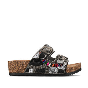Sandalias Chalas Mujer Vintage Confort Pedrería Weide Gh136 Sandalias Chalas Mujer Vintage Confort Pedrería Weide Gh136