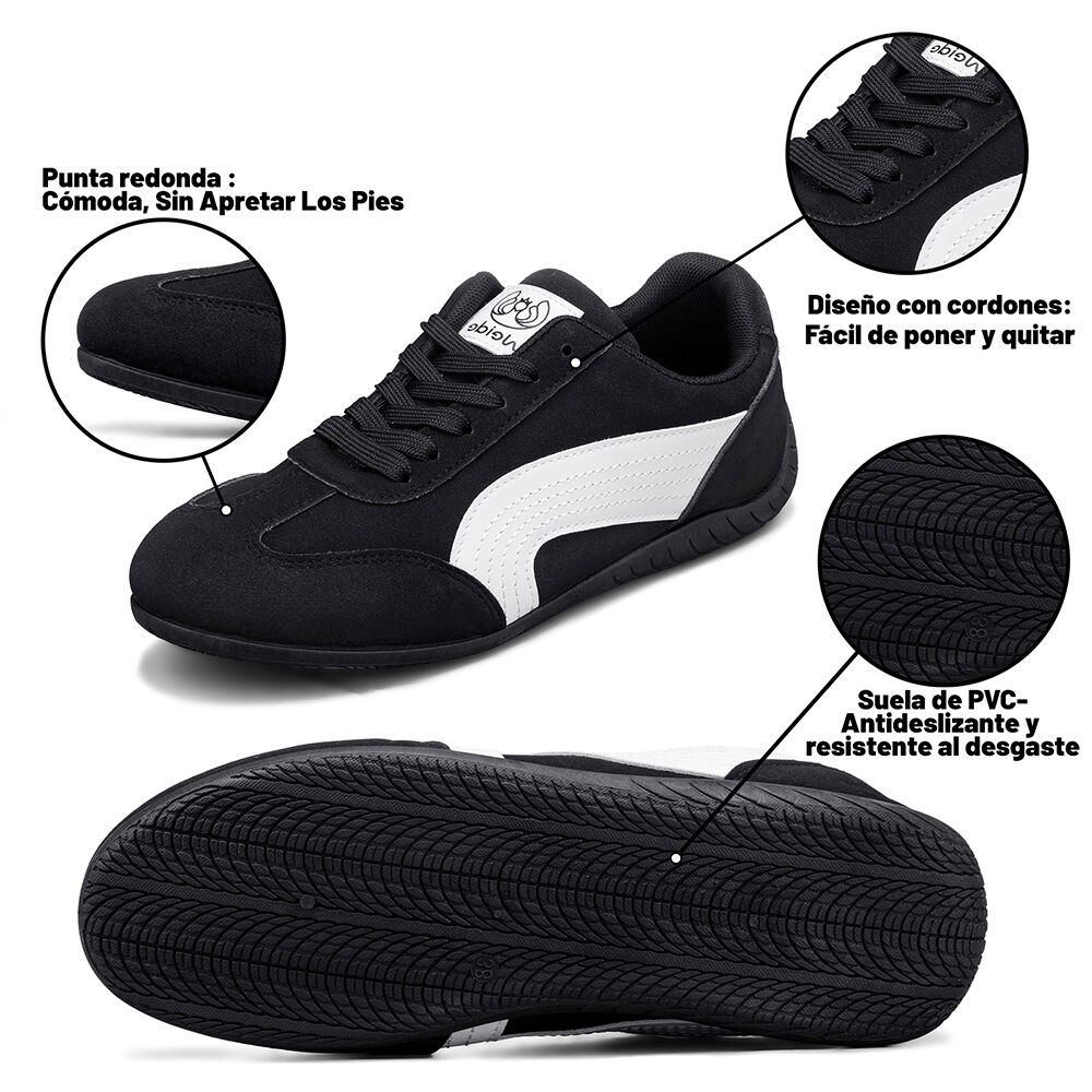 Zapatilla Urbana Deportiva Vintage Mujer Weide Xjh60 image number 8.0