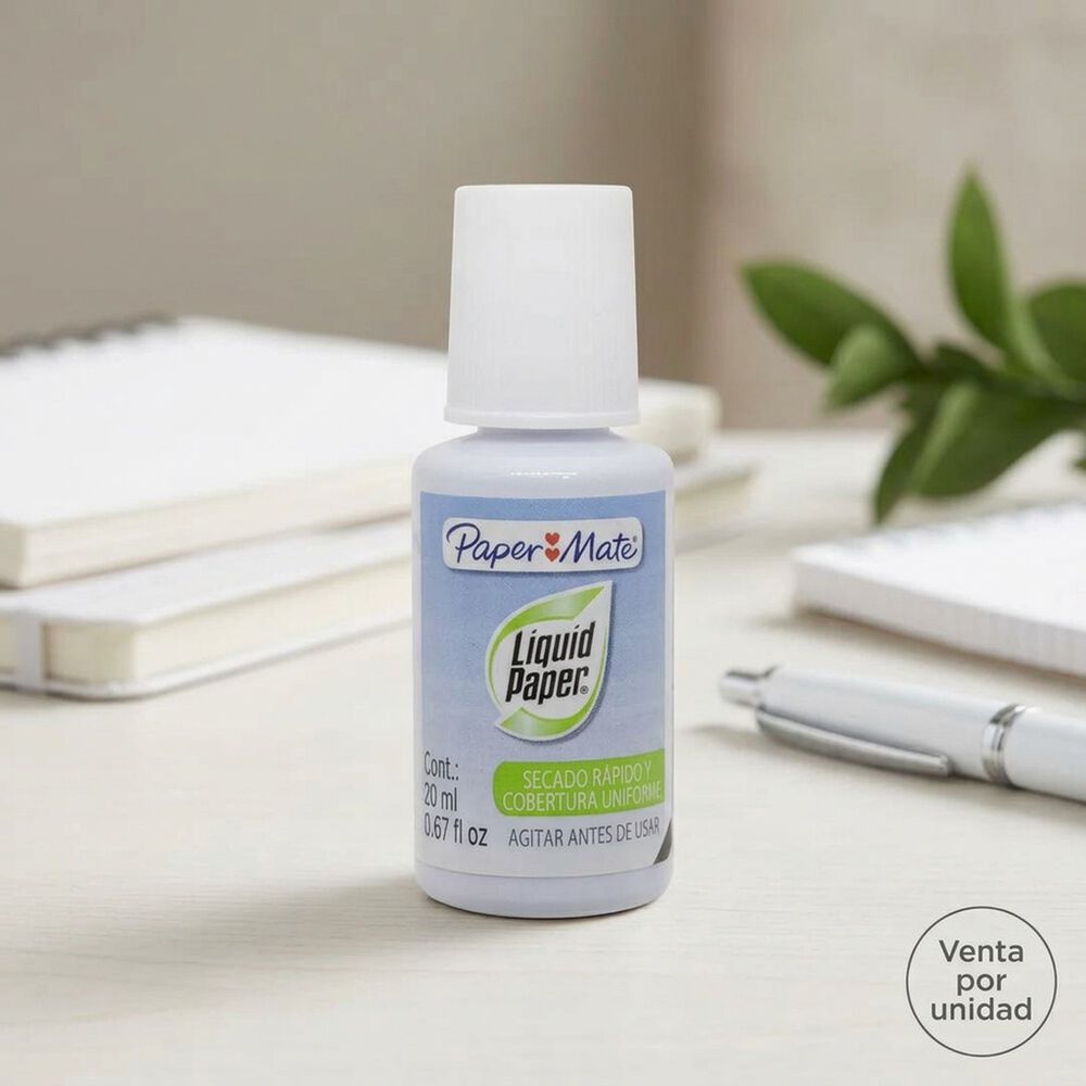 Liquid Paper Botella 20 Ml Paper Mate Blanco Secado R&aacute;pido image number 1.0