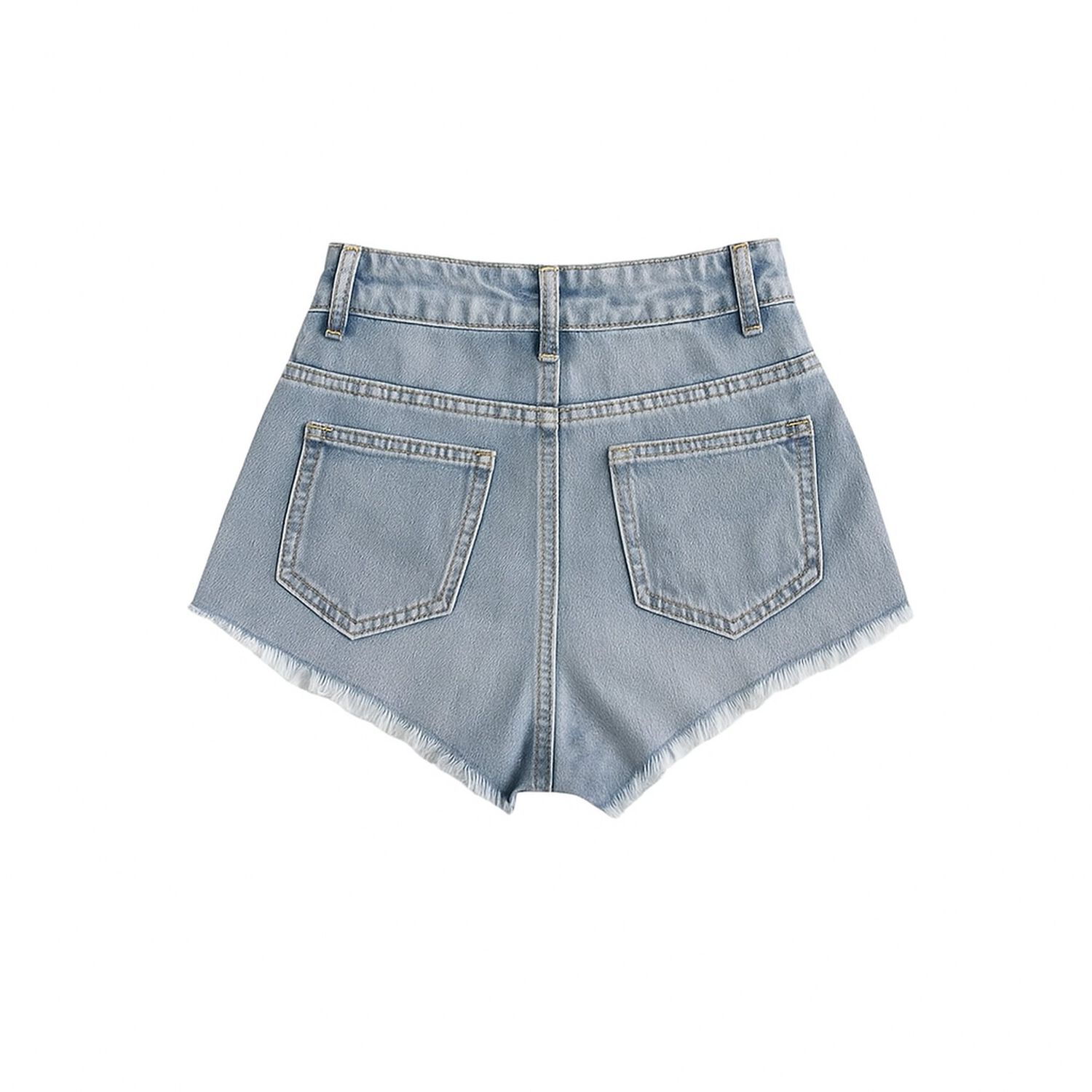 Short Jeans Mujer Mezclilla Denim Tiro Alto Excelente Horma image number 1.0