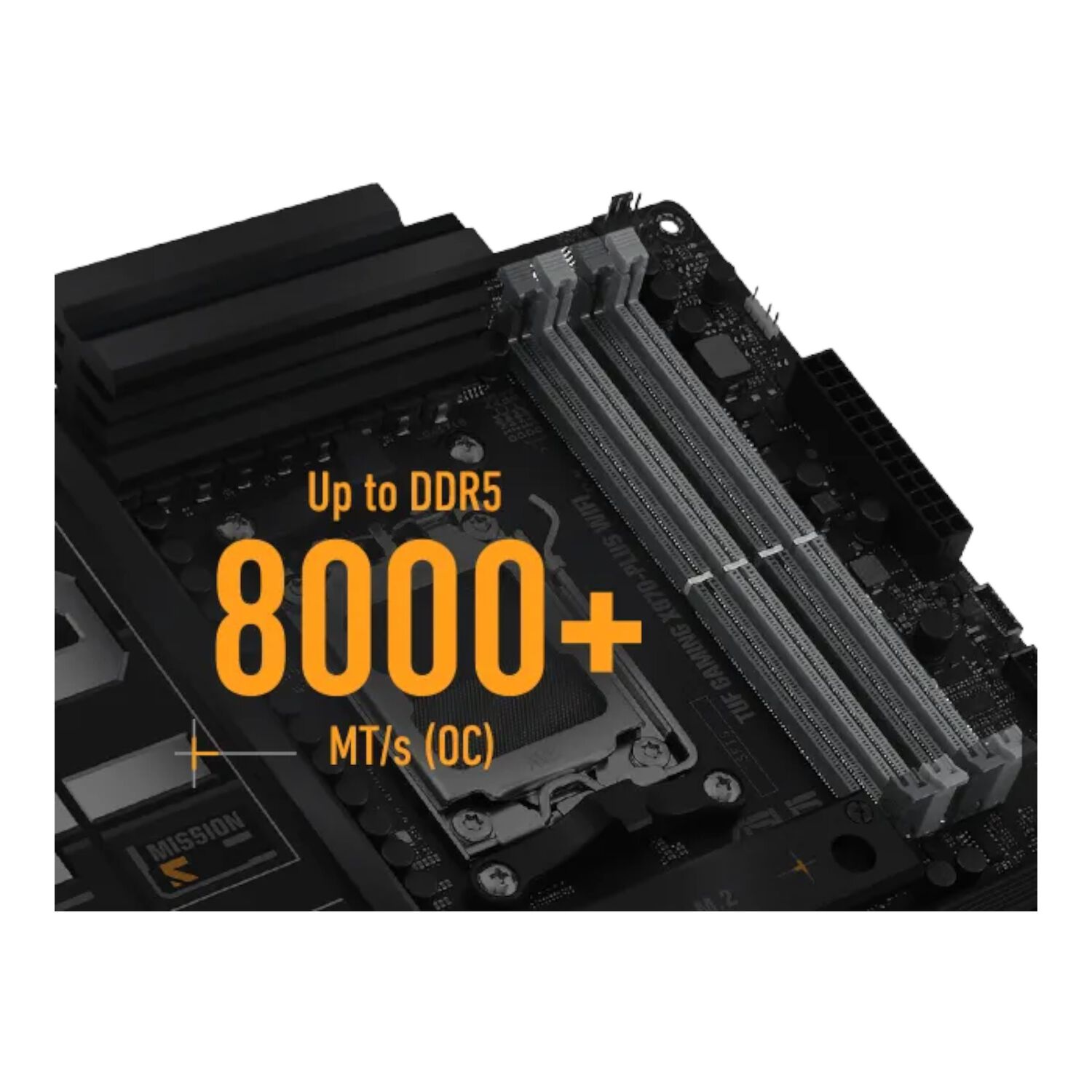 Placa Madre Asus Tuf X870-plus Amd Ryzen 7000-9000 Am5 Ddr5 Pci-e 5.0 image number 5.0
