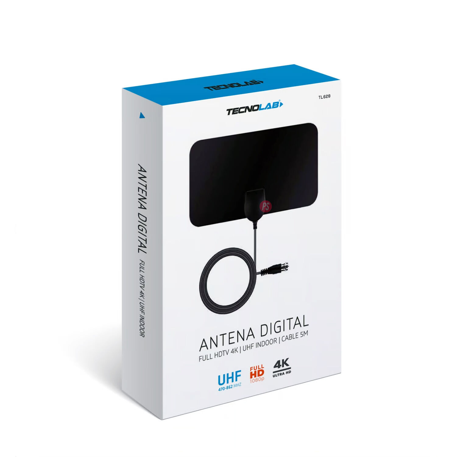 Antena Digital Tv Exterior 3 A 5db Cable De 3mts - Ps image number 1.0