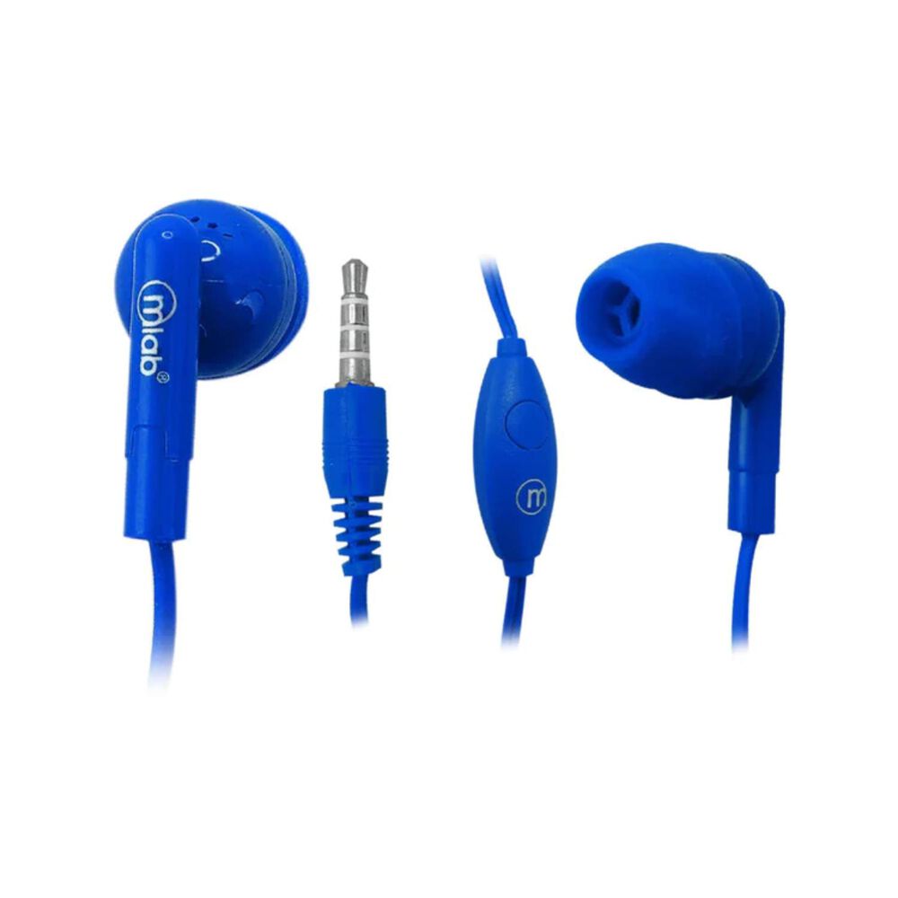 Audifonos Manos Libres Jack 3.5 In Ear Azul Gummy image number 1.0