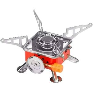 Cocinilla Mini A Gas Camping Outdoor Con Bolso