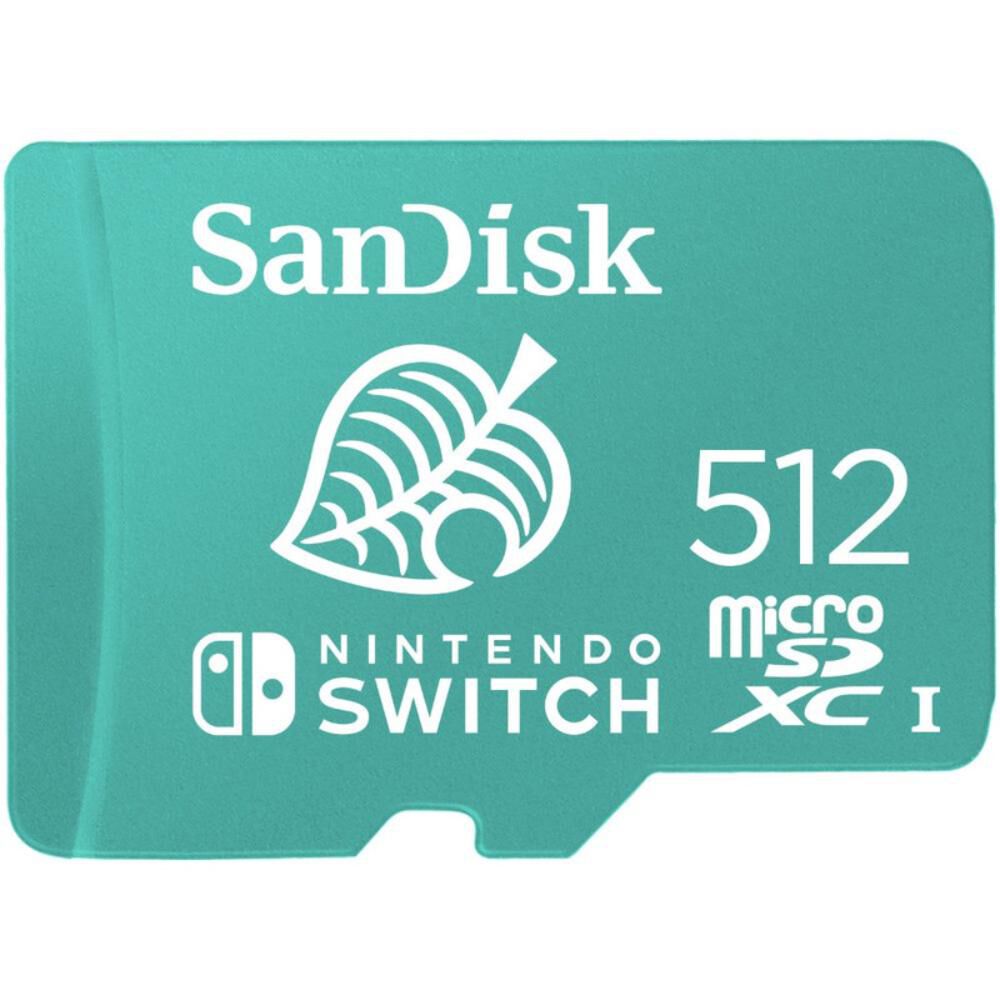Tarjeta Microsd 512gb Nintendo Switch Uhs-i U3 Sandisk image number 0.0