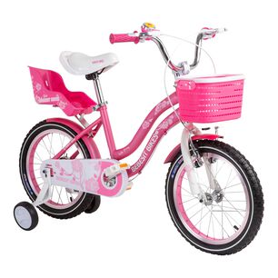 Bicicleta Infantil Queen Aro 16 Rosada Bebesit