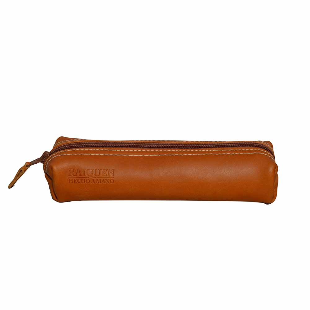 Estuche De Cuero Multiuso Tubo Hecho A Mano Raiquen image number 0.0