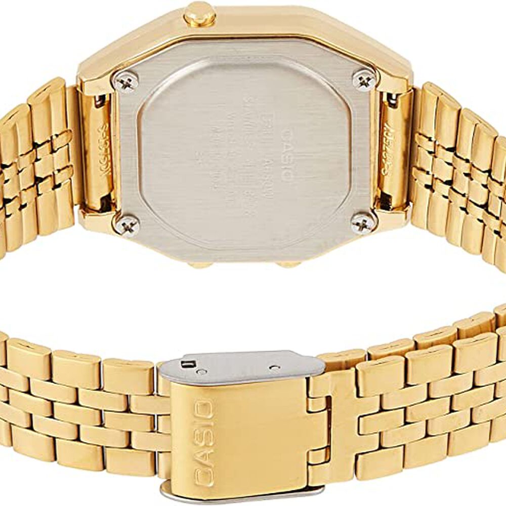 Reloj De Mujer Casio Gold Flowers La680wga-9cdf image number 3.0