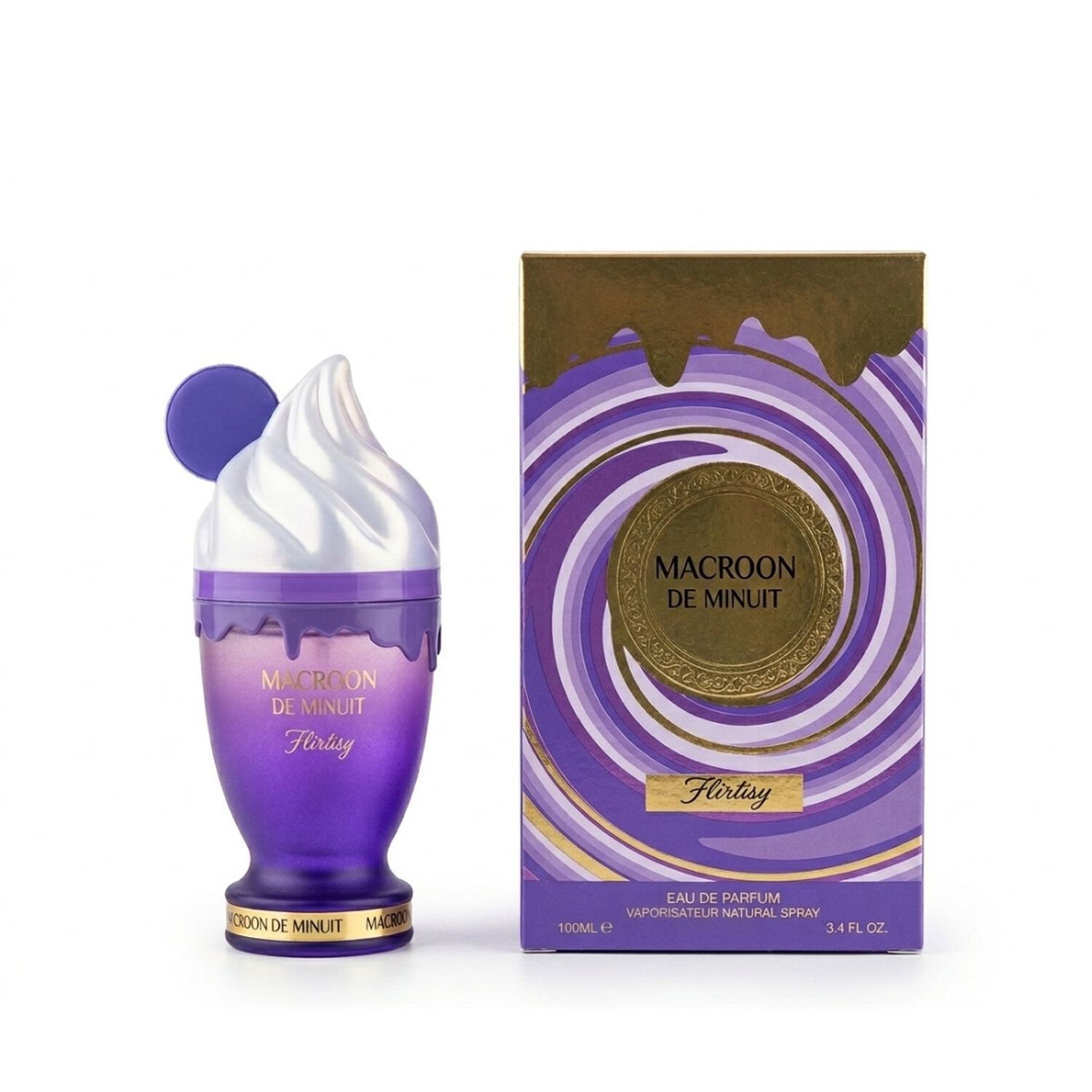 Afaq Macroon De Minuit Flirtisy Edp 100 Ml image number 0.0