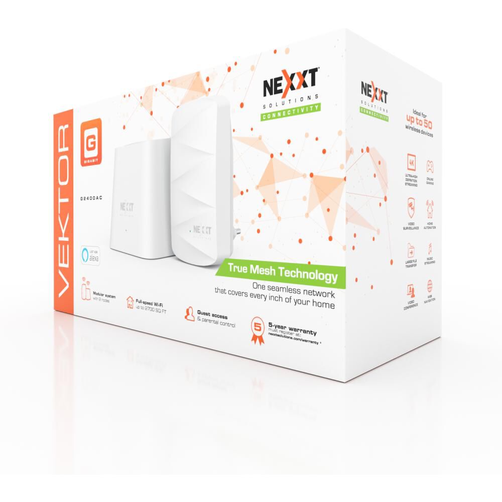 Repetidor Wi Fi Nexxt VektorG2400-AC image number 4.0