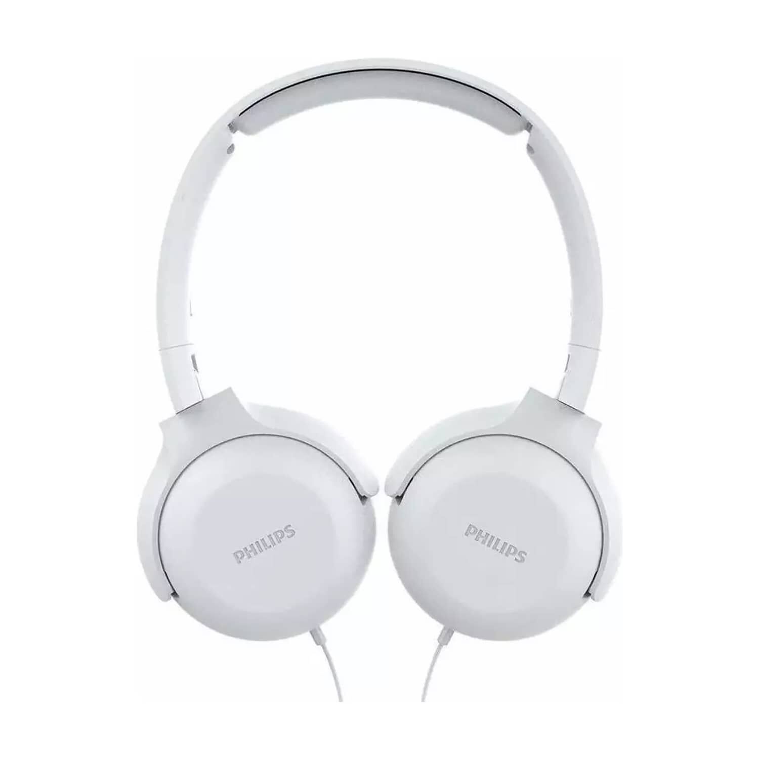 Audifonos Philips Cintillo C/mic Cable 1.2 Metros Tauh201wt Blanco image number 0.0