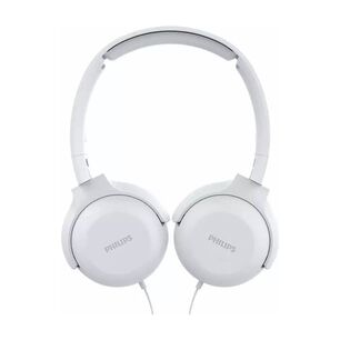 Audifonos Philips Cintillo C/mic Cable 1.2 Metros Tauh201wt Blanco