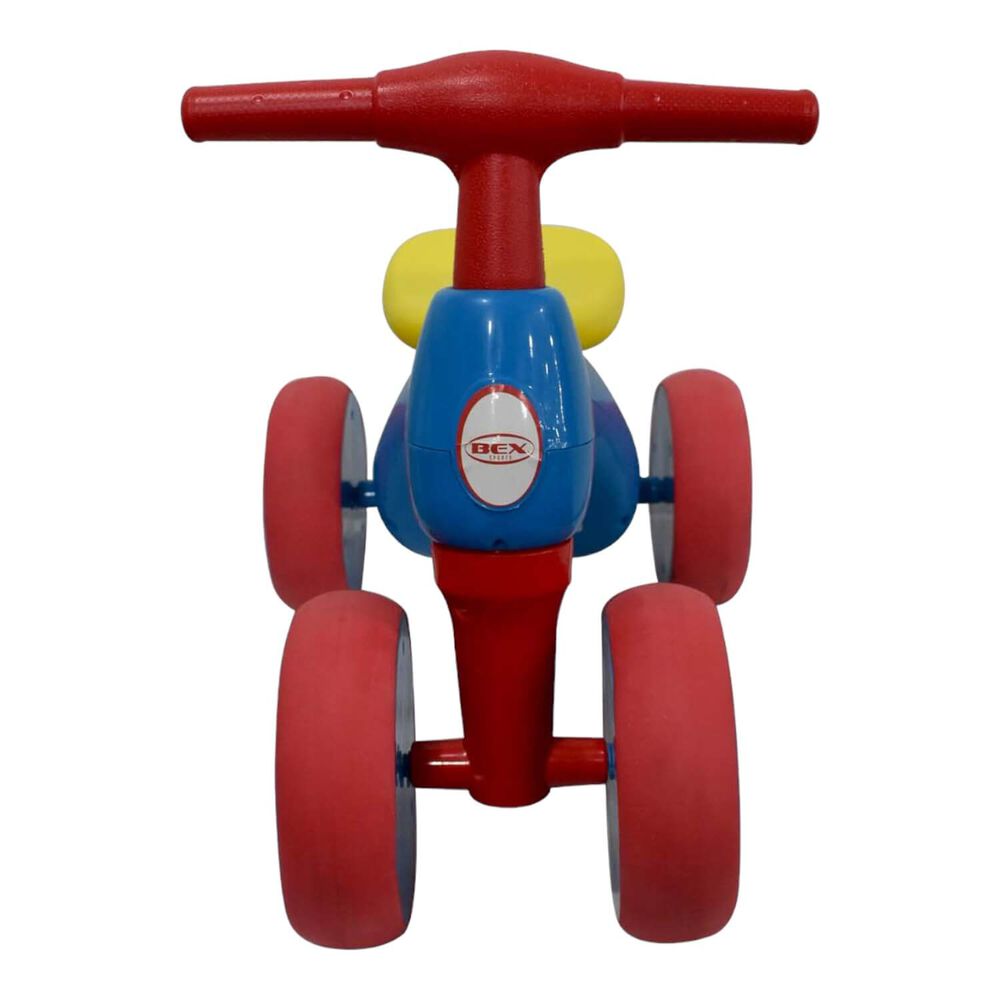 Triciclo Correpasillo Aprendizaje 4 Ruedas Azul Bex image number 3.0