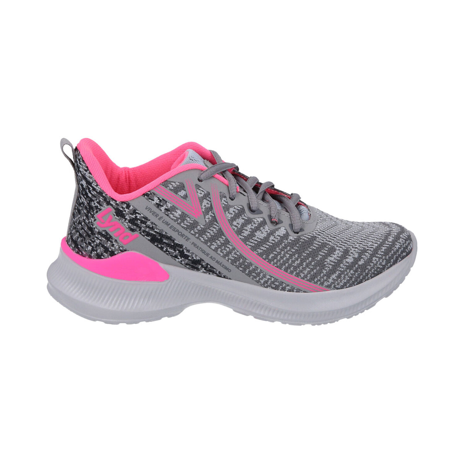 Zapatilla Infantil Sprint Rosa Lynd image number 3.0