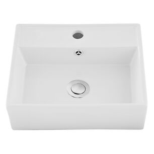 Lavamanos Sobreponer/muro Domsa Slc844 Blanco 46x46x16 Cm