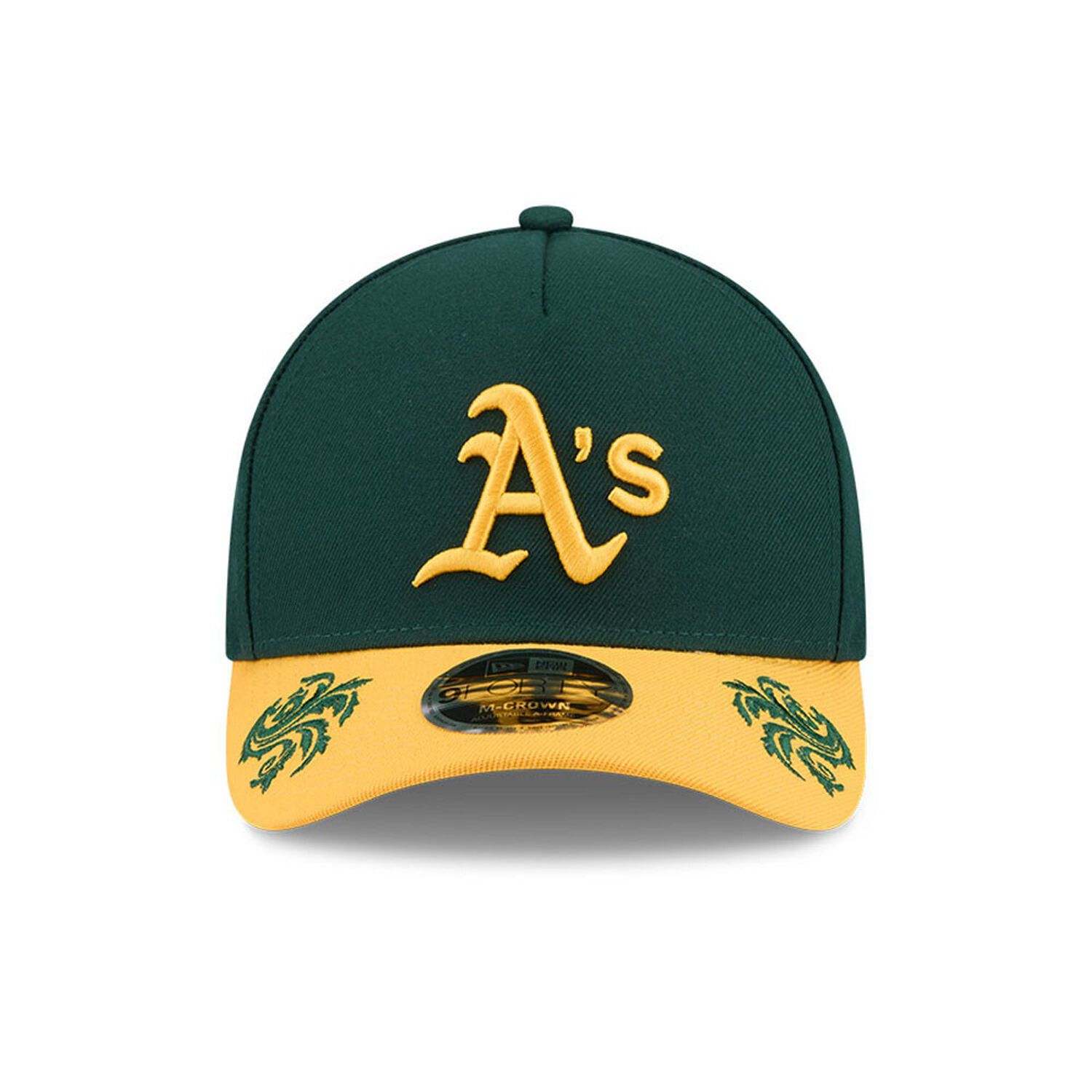 Gorra 9forty Mc Af Mlb Oakland Athletics Wordmark Verde image number 1.0