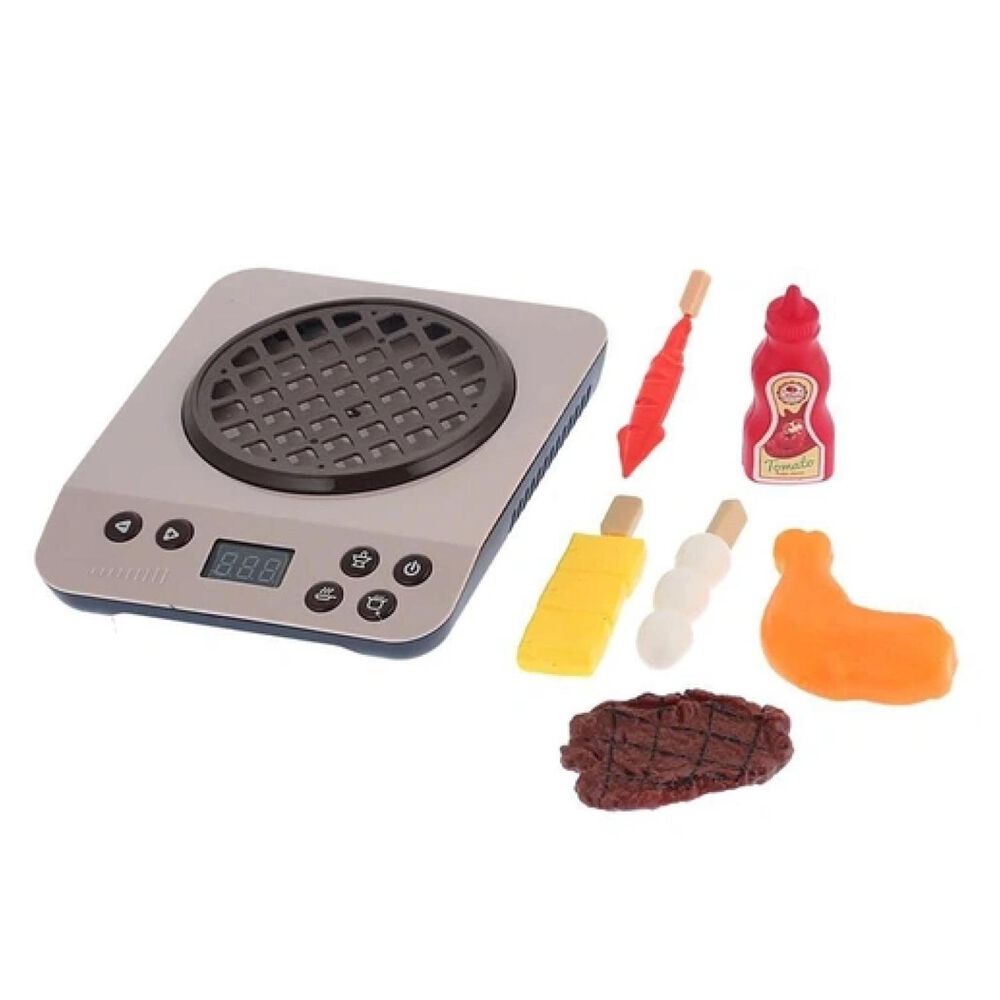 Juguete Mini Cocina Electrica Con Accesorios Infantil image number 1.0