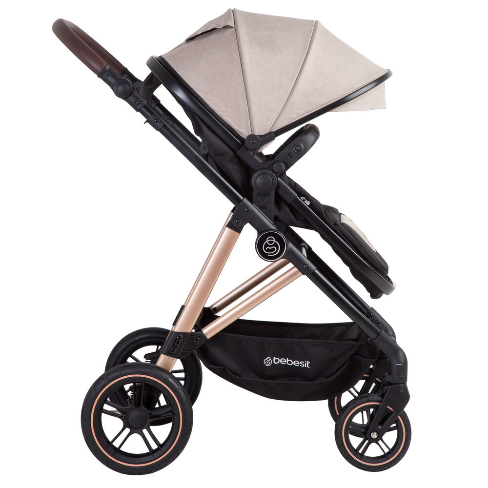 Coche Cuna Travel System Neo Beige Bebesit image number 2.0