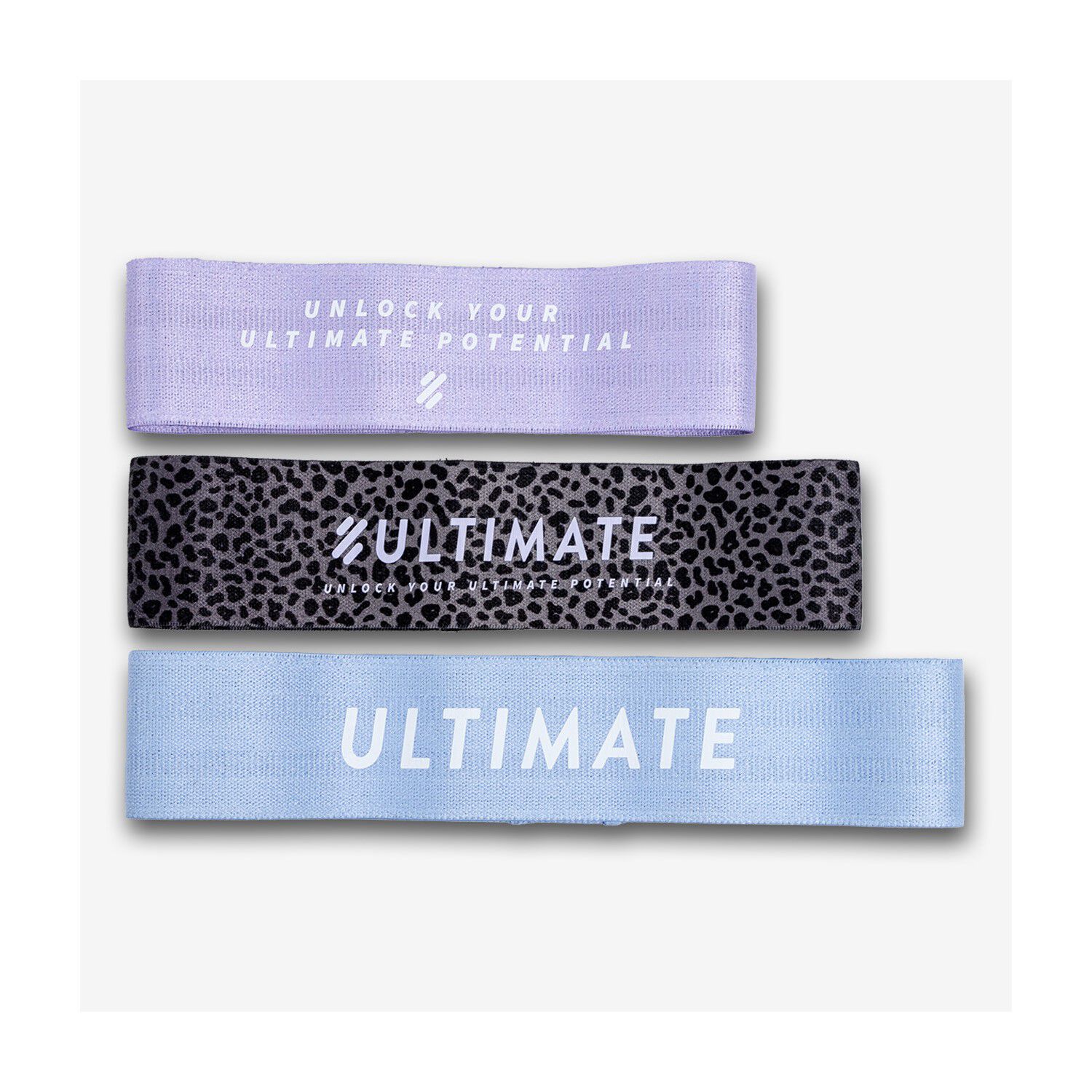Ultimate Pack Elastic Morado - Negro - Celeste image number 0.0