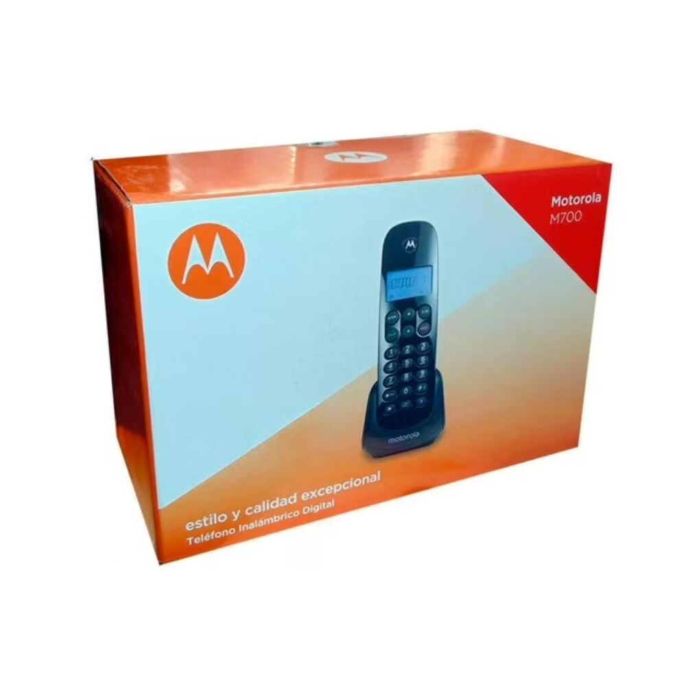 Telefono Sobremesa Digital Inalambrico Negro M700 image number 3.0