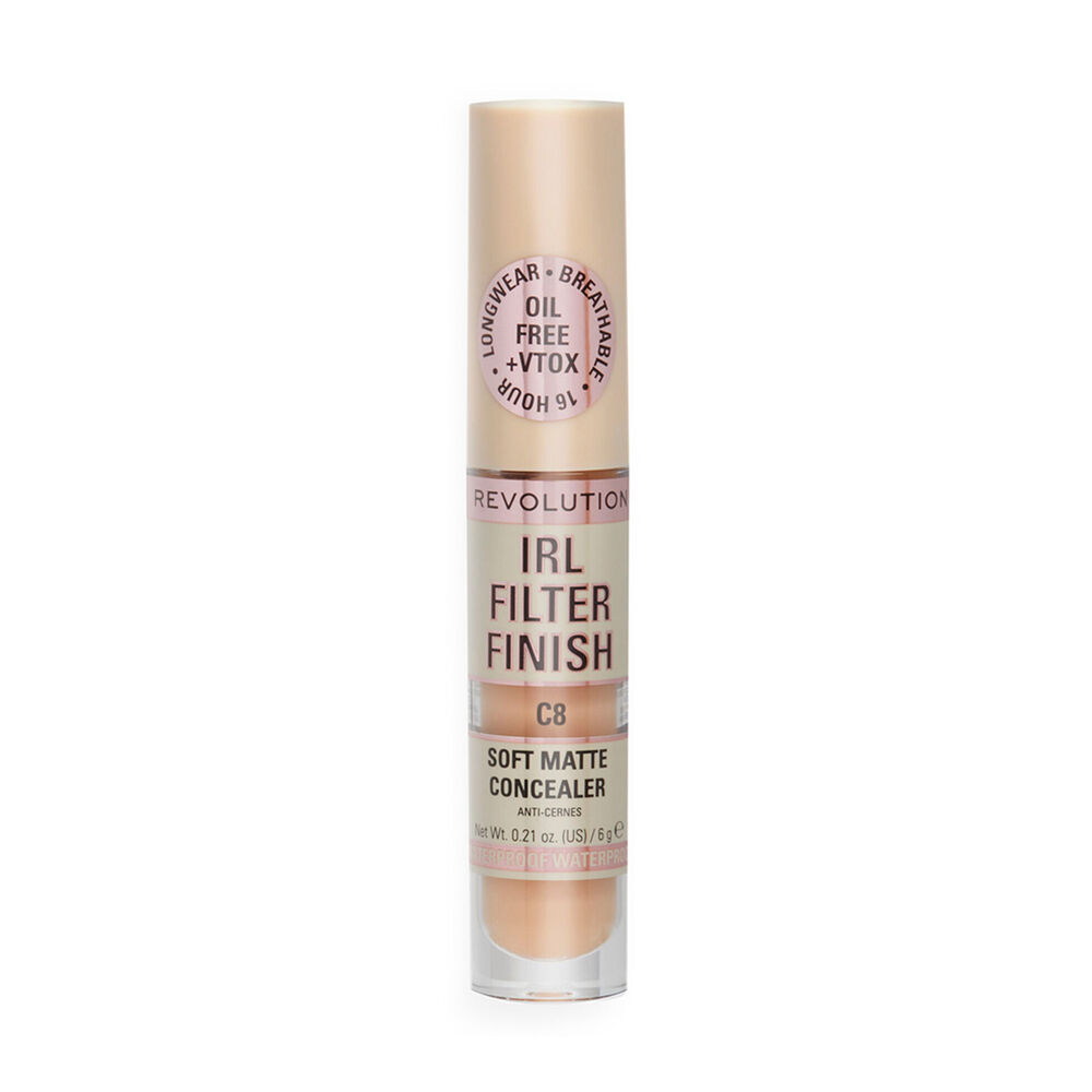 Corrector Líquido Irl Filter Finish Matte Revolution Waterproof 6g - C8 image number 1.0