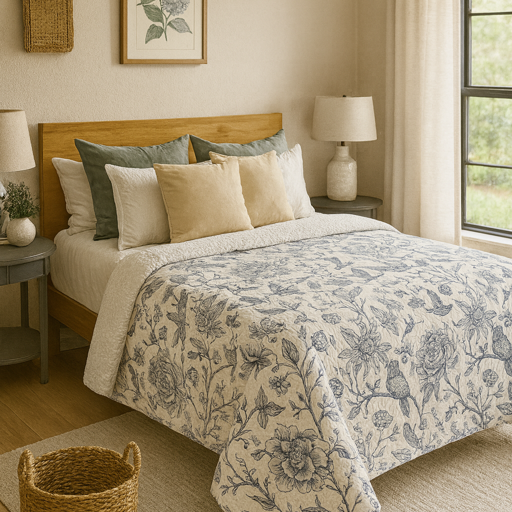 Cubrecama Belle Noite Oporto / 2 Plazas image number 3.0