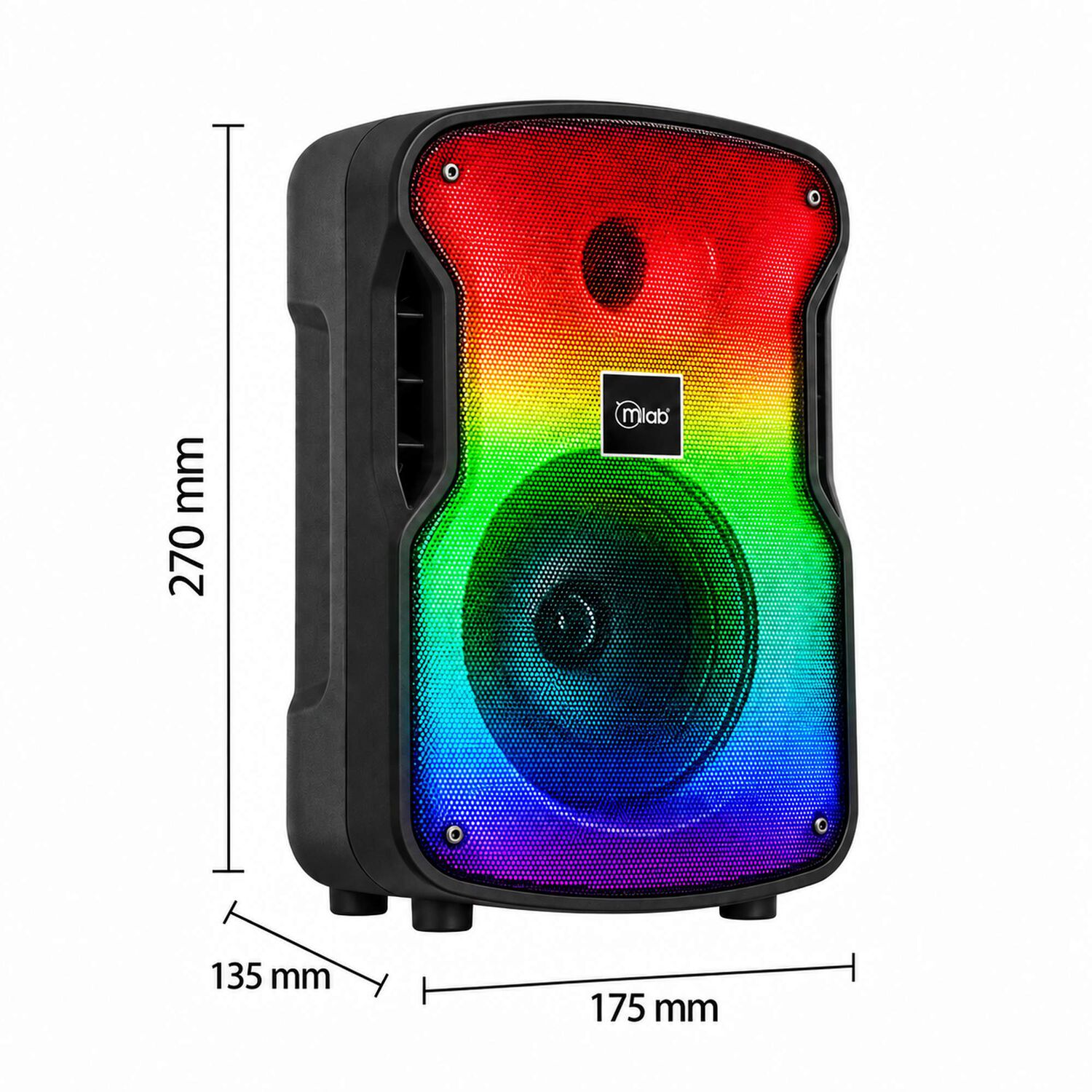 Parlante Microlab Flaming Flash Rgb Bluetooth 20w Rms image number 5.0