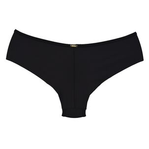 Calzón Tanga Sin Marcas Y Encaje Negro 2rios