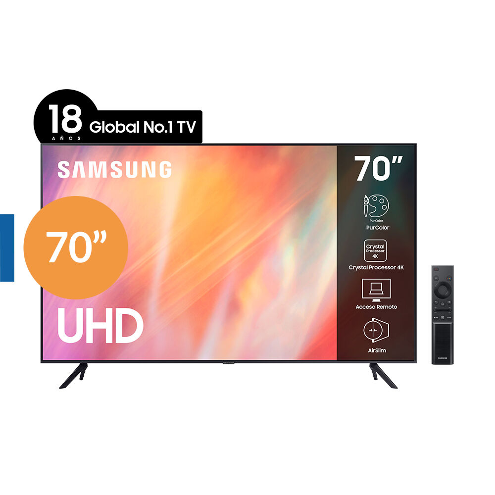 Led 70" Samsung AU7000 / Ultra HD 4K / Smart TV image number 0.0