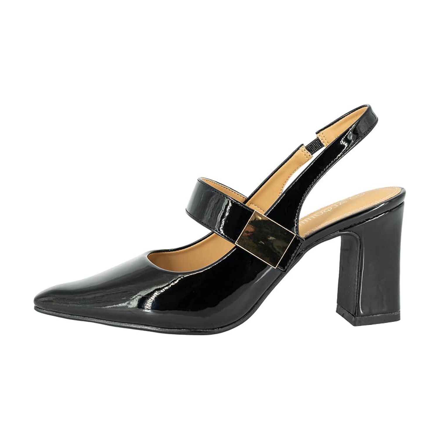Zapato Glam Negro Charol Alquimia image number 1.0