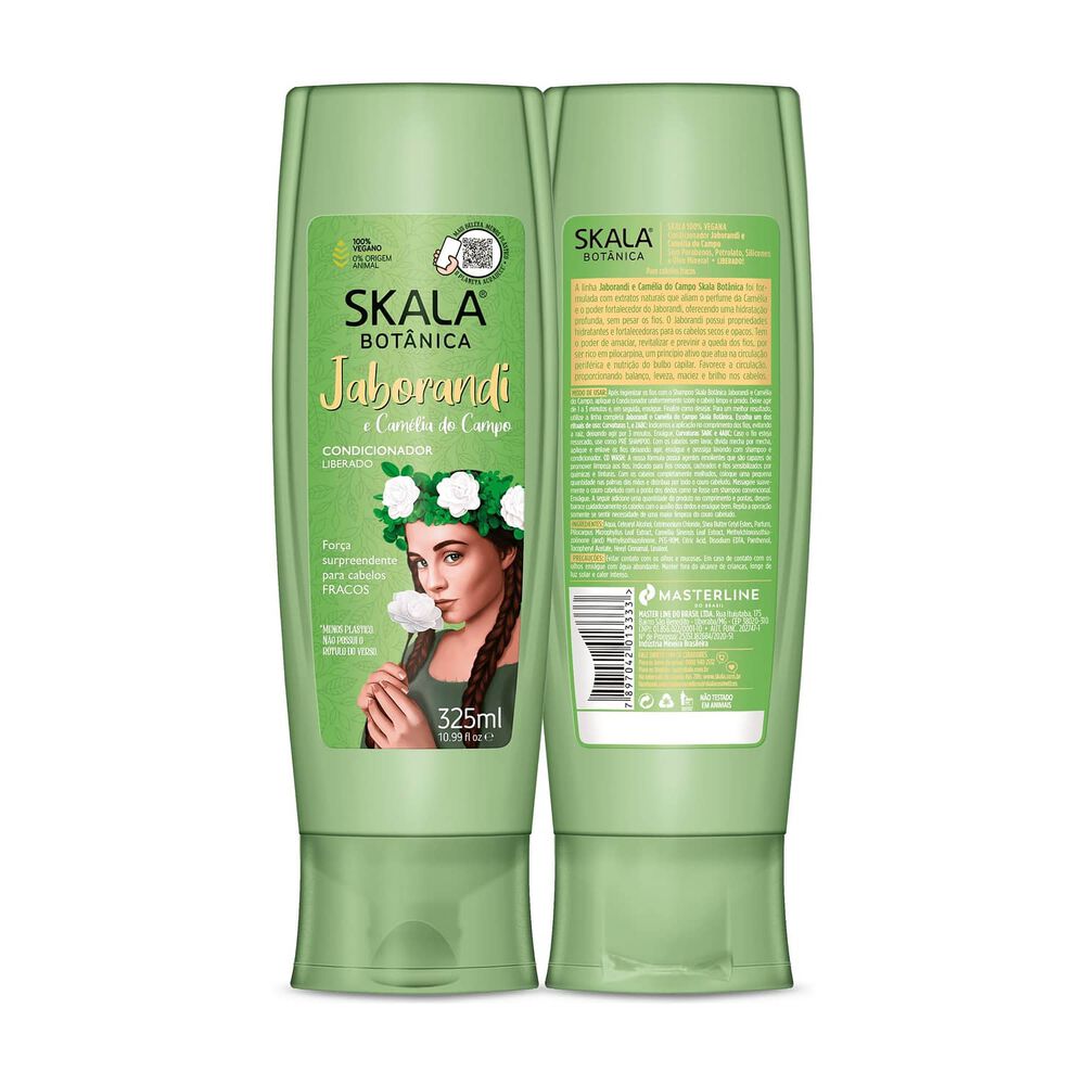 Kit Shampoo Y Acond Jaborandi Skala Bot&aacute;nica 650ml image number 2.0