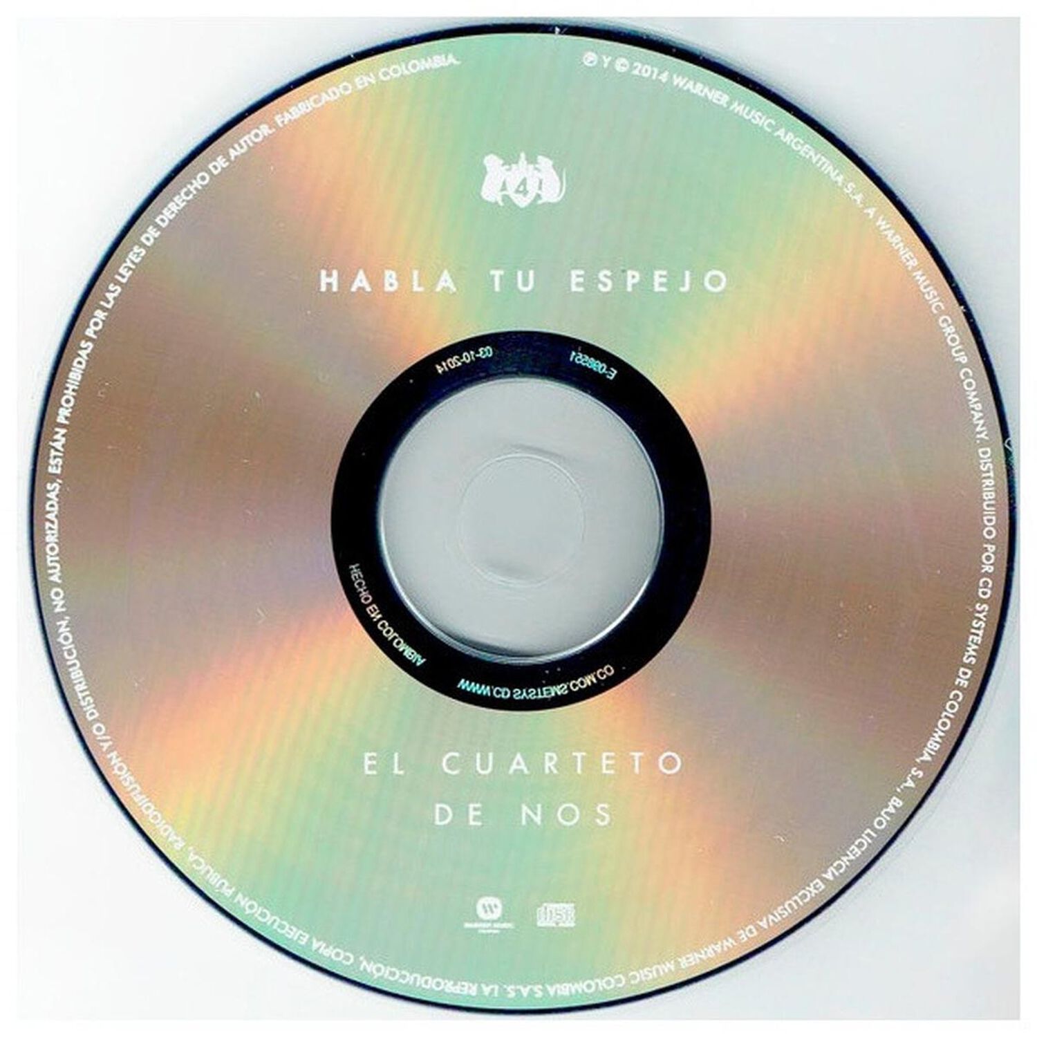 Cuarteto De Nos - Habla Tu Espejo (digipack) | Cd image number 2.0