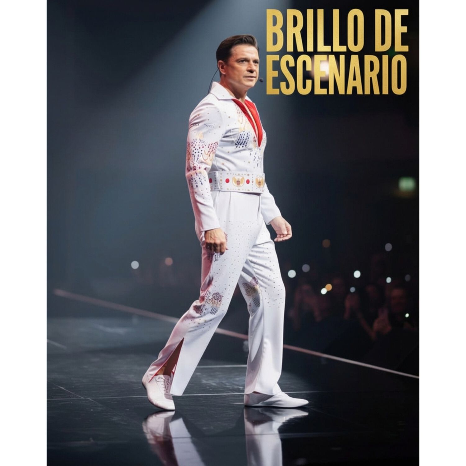Disfraz Cosplay Elvis Presley Eagle Jumsuit image number 9.0