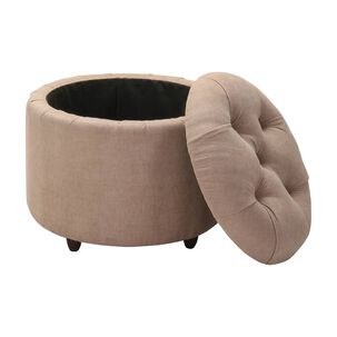 Pouf Ba&uacute;l Zoe Arena Altea 60x60x50 Cm