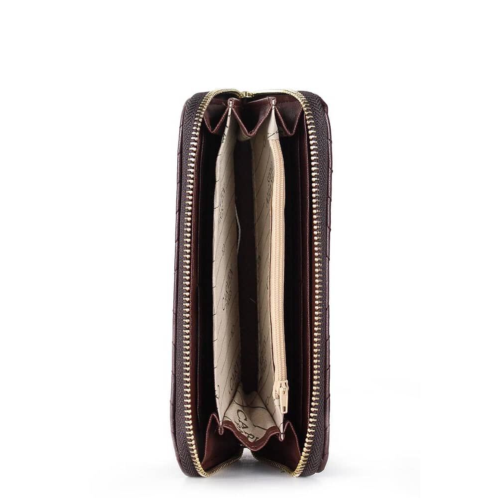 Billetera De Mujer Petunia Caf&eacute; Carven image number 3.0