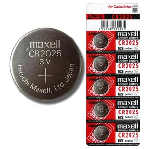 Pack 5 Pilas De Reloj Cr2025 3v Xc2025