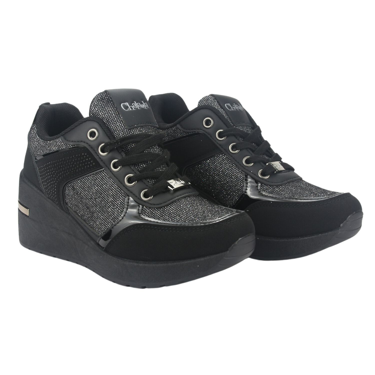 Zapatilla Chalada Mujer Bolki-1 Negro Urbano image number 4.0