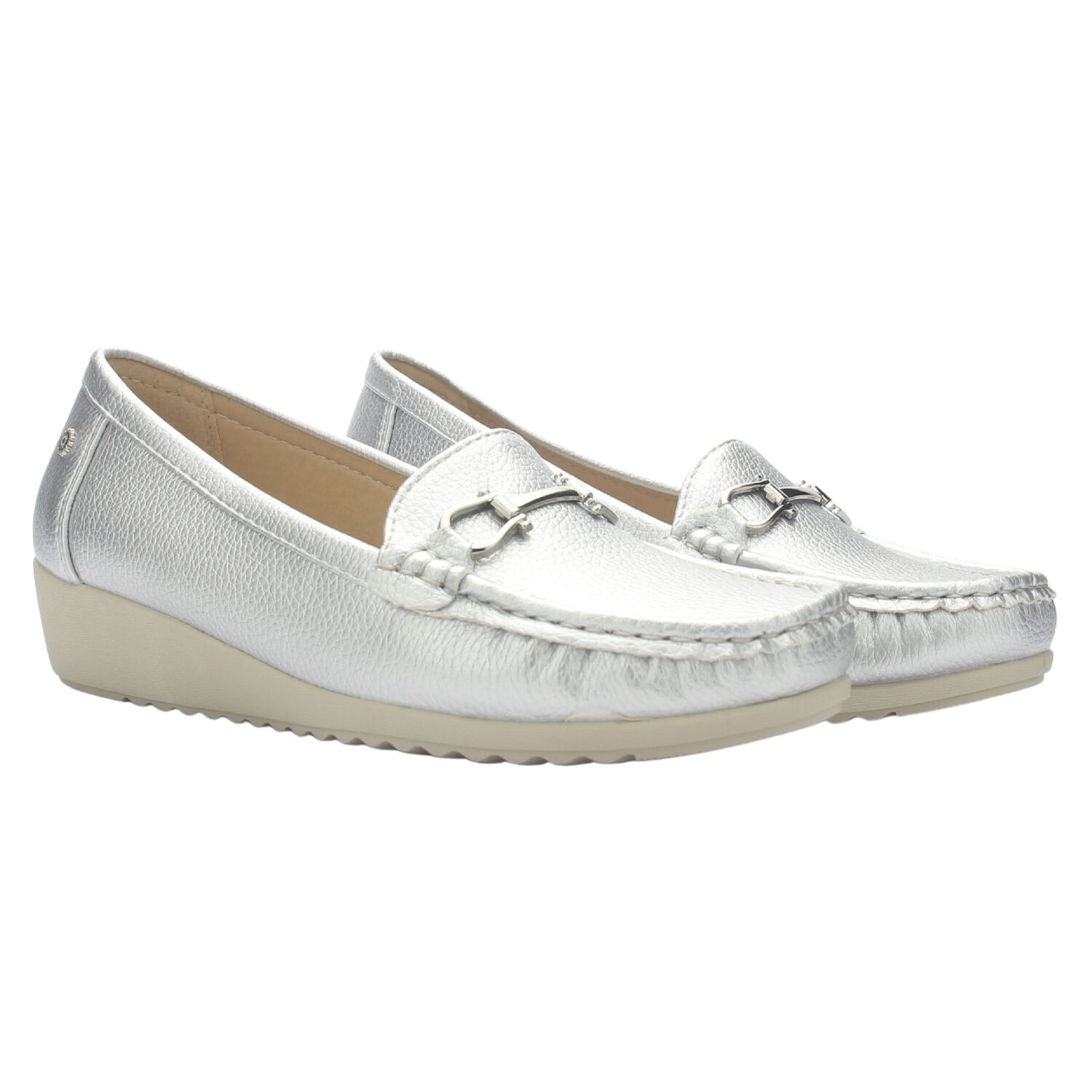 Mocasin Chalada Mujer Malu-2 Plateado Casual image number 6.0