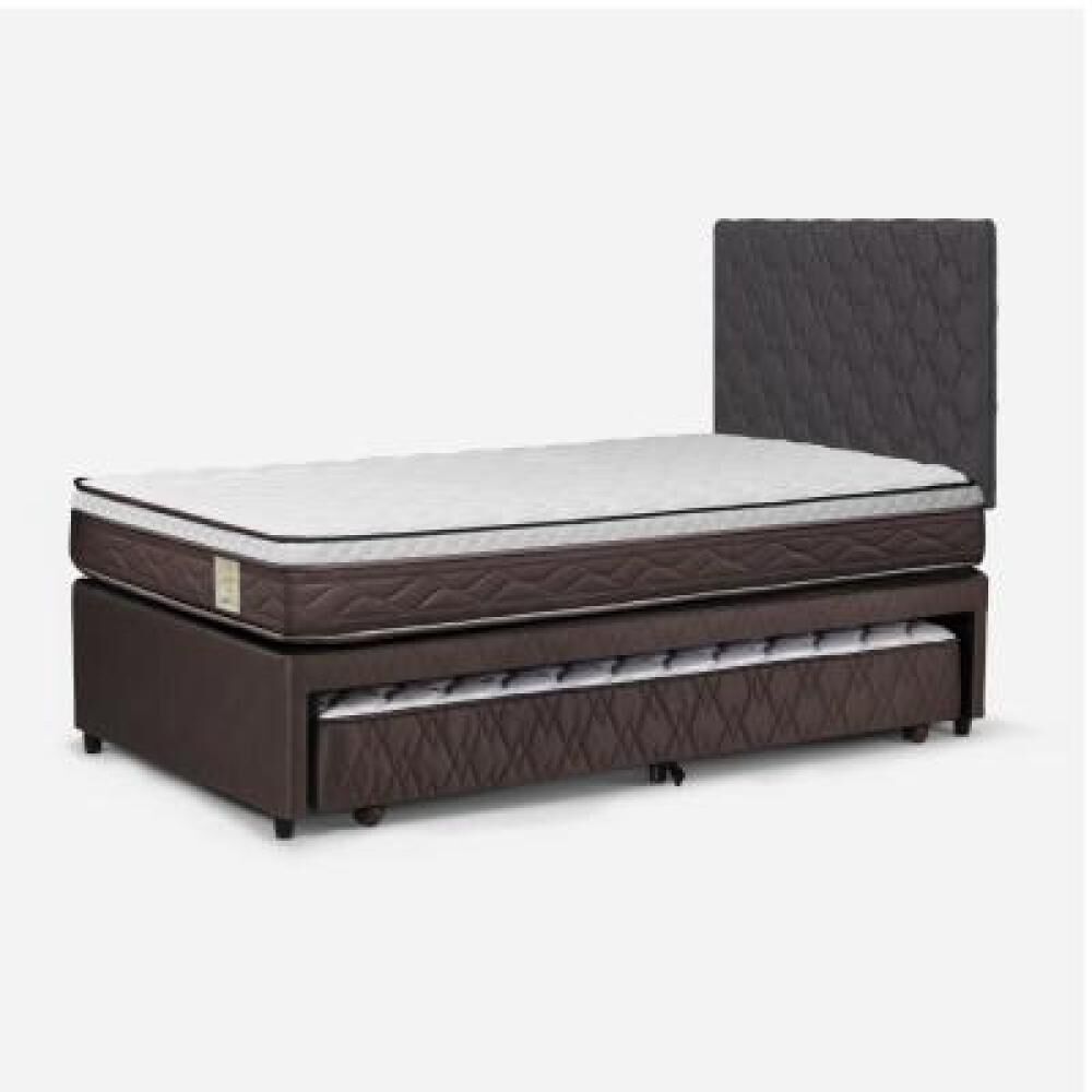 Cama Nido Rosen New Style 4 Plus / 1.5 Plazas / Base Normal + Respaldo image number 7.0