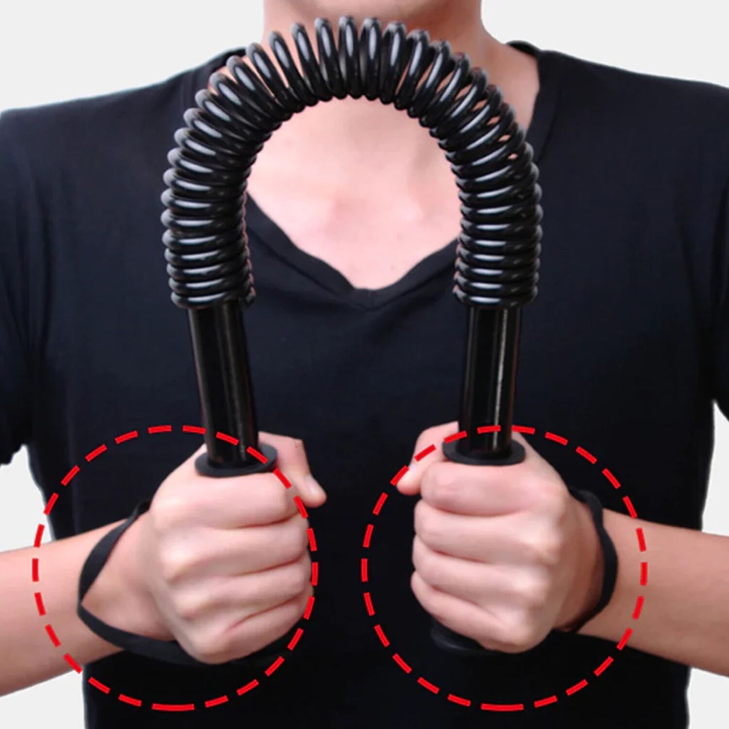 Barra Torsion Muscular 40 Kg Ejercicio Brazo Fitness image number 3.0