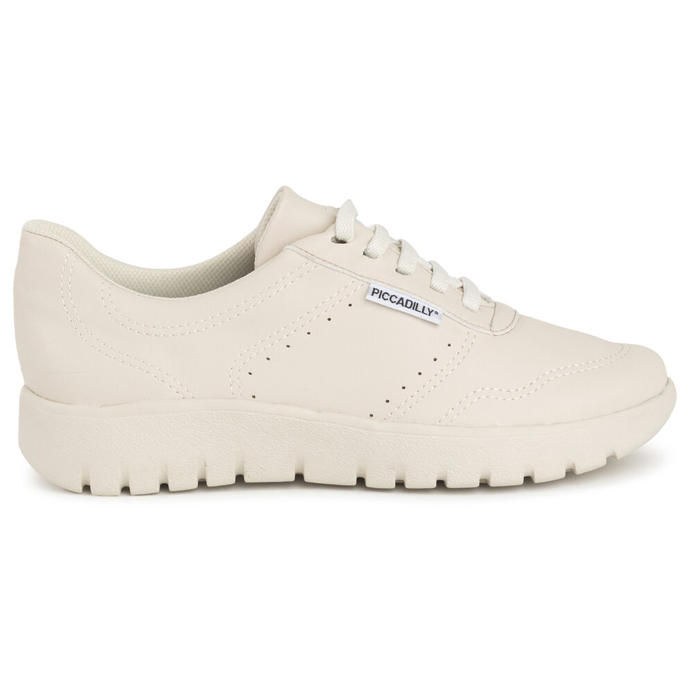 Zapatilla Urbana Mujer Hueso Vicky Piccadilly image number 0.0