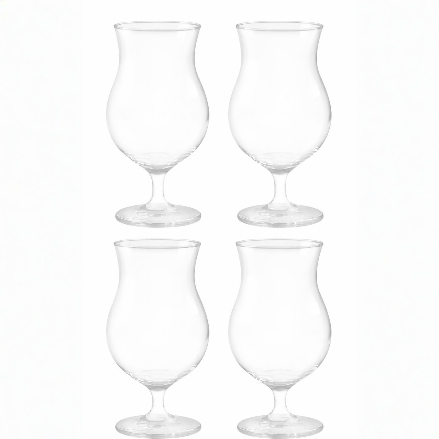 Set 4 Copas Cerveceras Premium Praga 442ml Cristar Beer image number 1.0