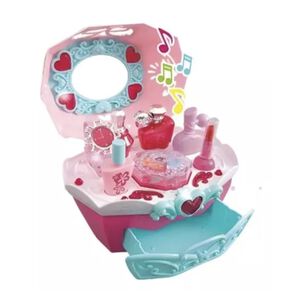 Set Belleza Maquillaje Cosmetiquero Juego De Niña Musical