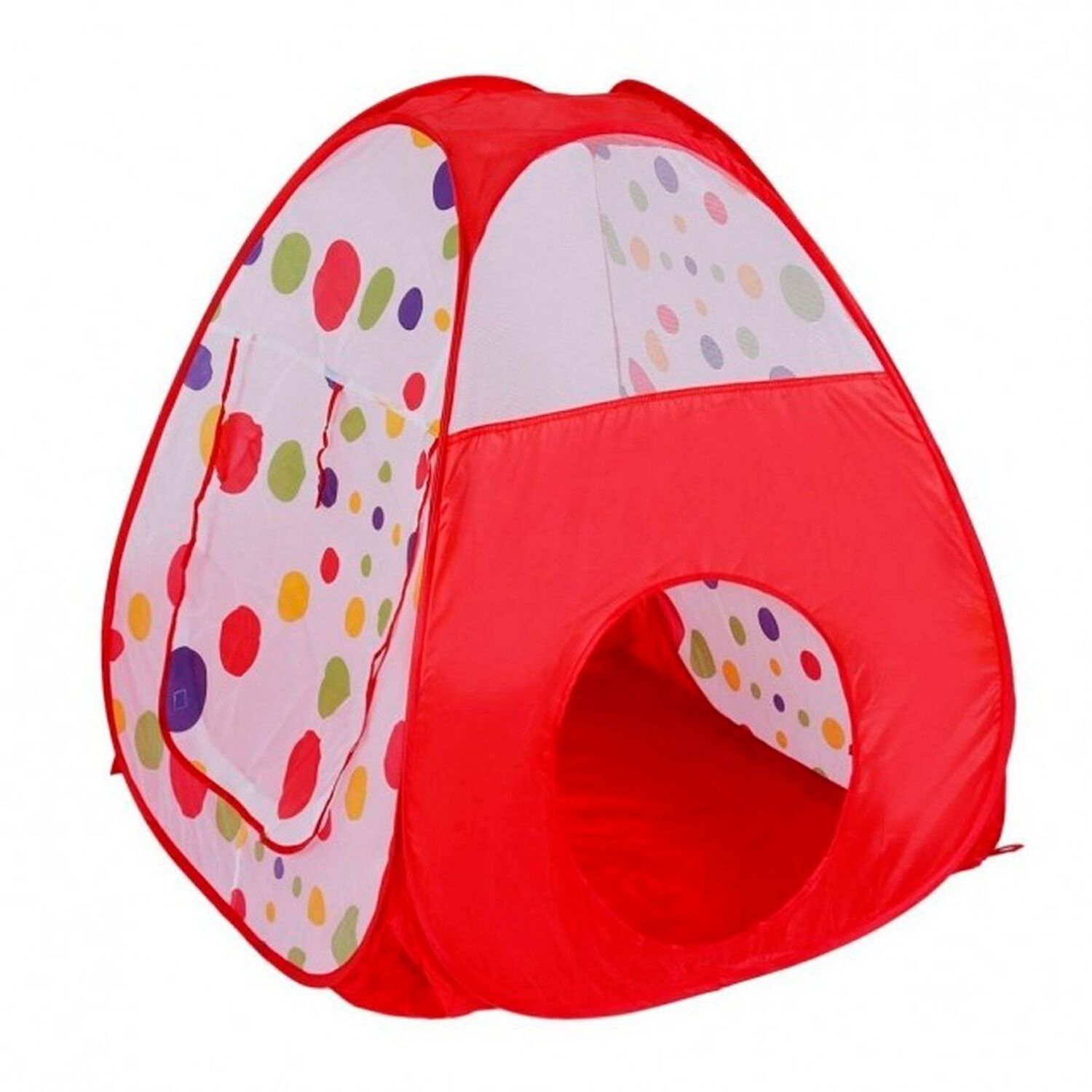Carpa Tunel Alberca Gusano Pelotas Casa Did&aacute;ctico Rojo image number 1.0