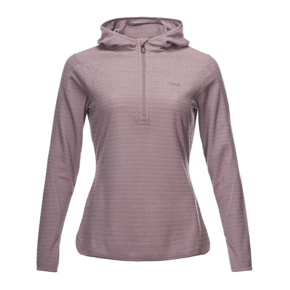 Polerón Deportivo Mujer Con Capucha Jacaranda Nano-f 14 Zip Hoody Lippi image number 8.0