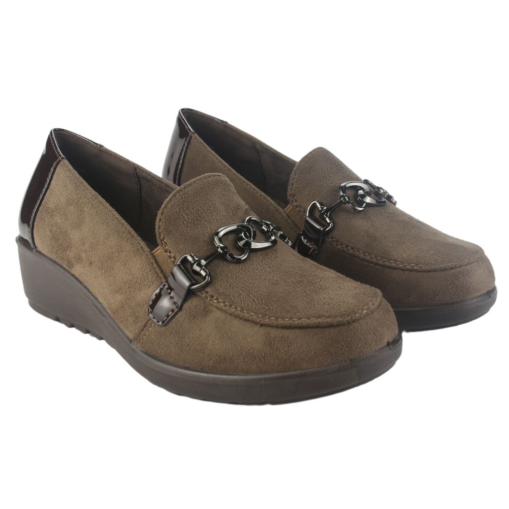 Zapato Chalada Mujer Deza-3 Café Casual image number 4.0