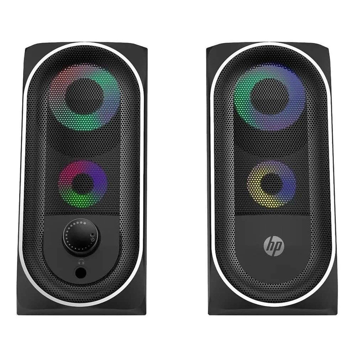 Parlante Usb Hp De 6w Est&eacute;reo Con Iluminaci&oacute;n Rgb Dhe-6001 image number 3.0