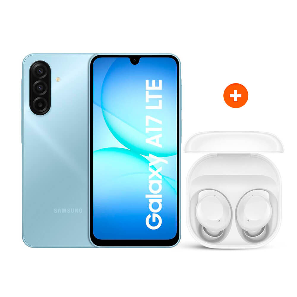 Smartphone Samsung Galaxy A17 LTE / 4G / 128 GB / Azul / Liberado + Aud&iacute;fonos Bluetooth Galaxy Buds Core Blanco image number 0.0