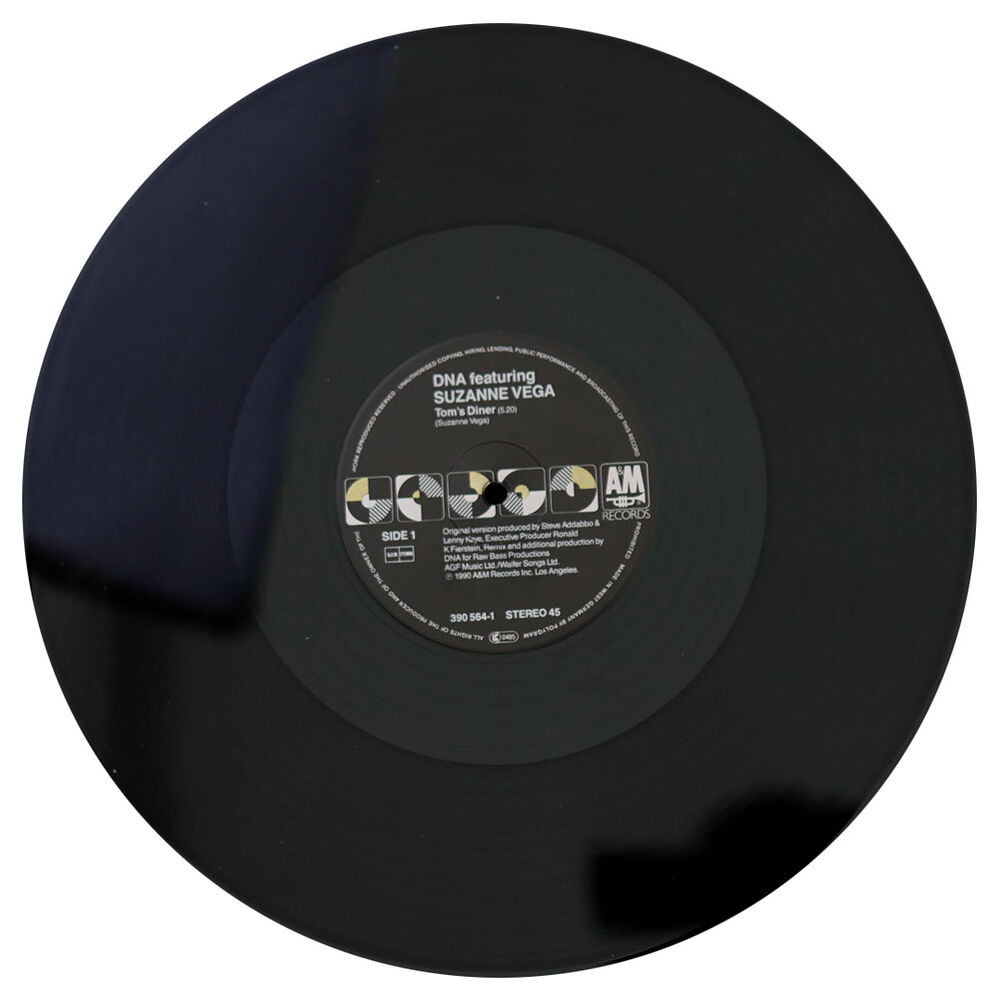 D.n.a Ft. Suzanne Vega - Tom's Diner | 12" Maxi Single Usado image number 2.0