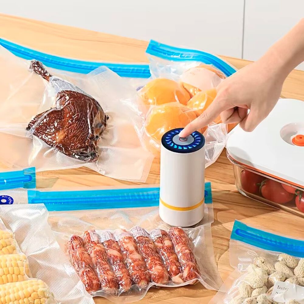 Mini Sellador Al Vacío Portátil Con Bomba De Aire Eléctrica Usb image number 2.0